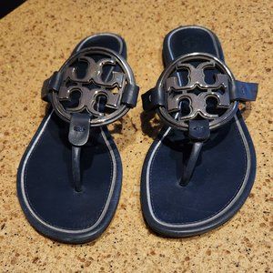 Tory Burch Iconic Miller Sandals Size 8